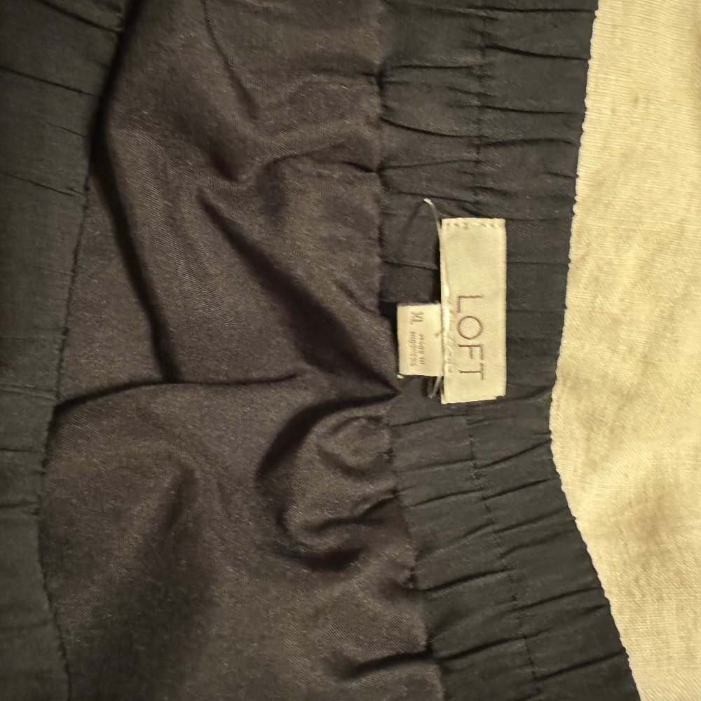 Loft silk skirt xl